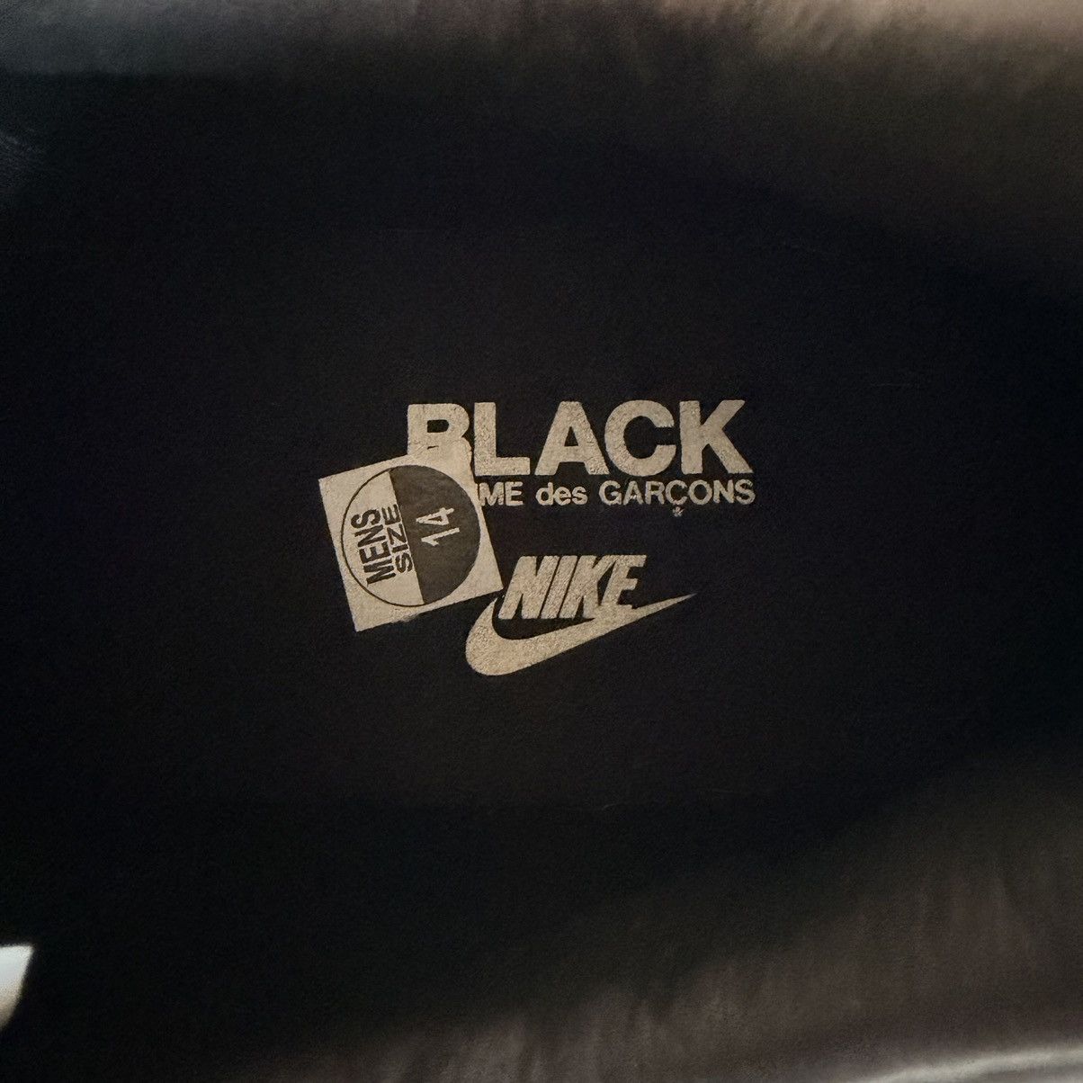 Comme des Garcons × Nike BLACK Comme des Garçons x Nike Tennis Classic Sneakers Size US 14 / EU 47 - 6 Thumbnail