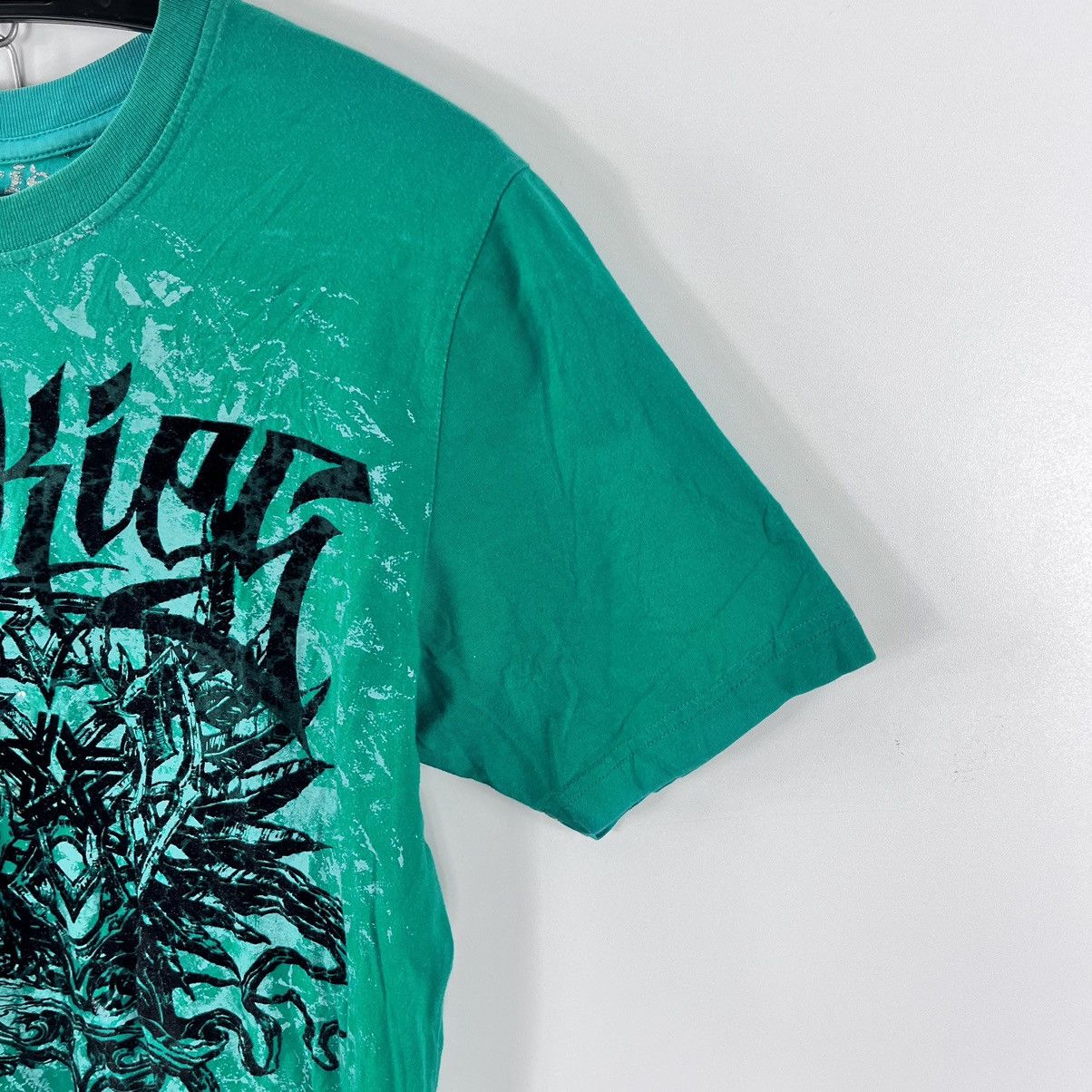 Dickies Dickies T-Shirt Velour Big Logo Print Green Size L Size US L / EU 52-54 / 3 - 3 Thumbnail
