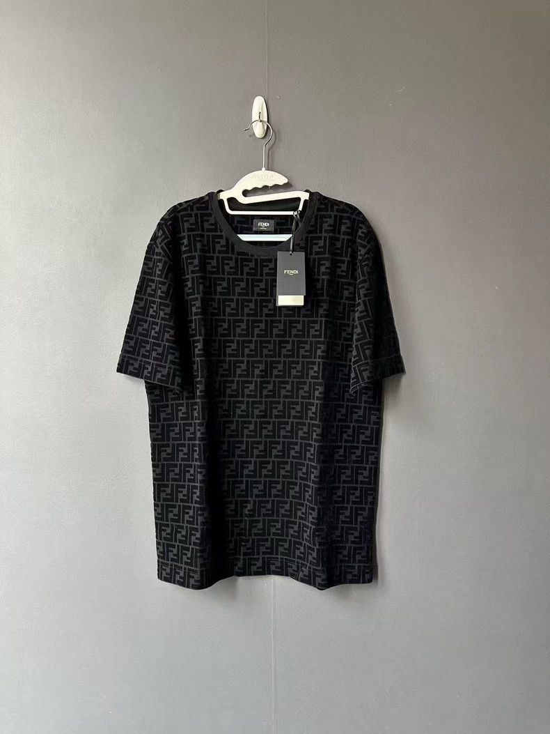 Fendi Fendi Full-printed fleece short sleeves Size US M / EU 48-50 / 2 - 1 Thumbnail