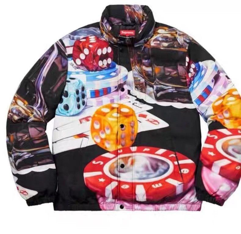 Supreme Supreme casino down jacket Fw18 Size US S / EU 44-46 / 1 - 1 Thumbnail