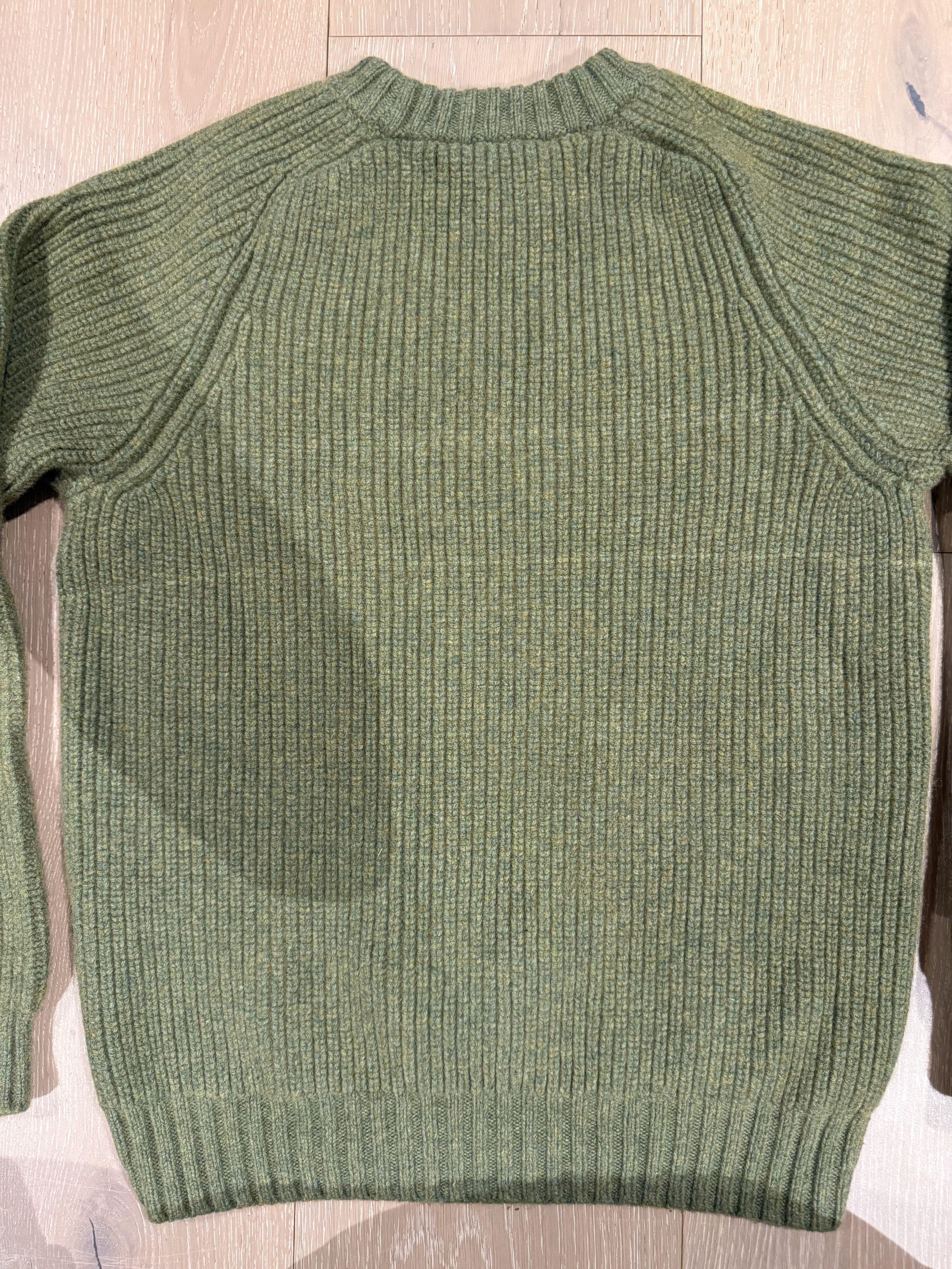 A Kind Of Guise 💚 AW22 A Kind Of Guise Badger Knit Sweater Thyme Melange Size US M / EU 48-50 / 2 - 16 Thumbnail