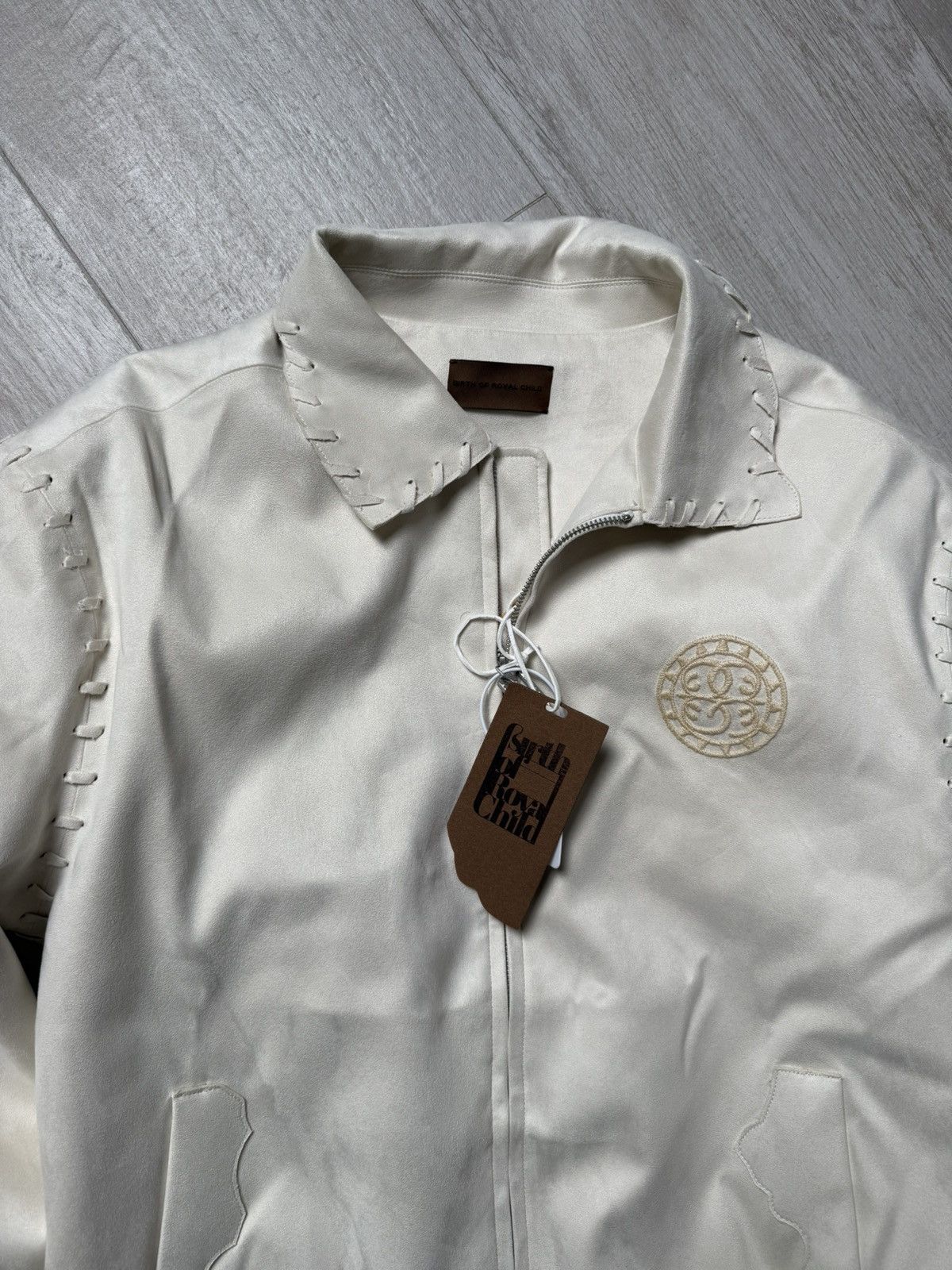 Birth of Royal Child Birth of Royal Child Suede Bomber Jacket NWT Size US XL / EU 56 / 4 - 2 Thumbnail