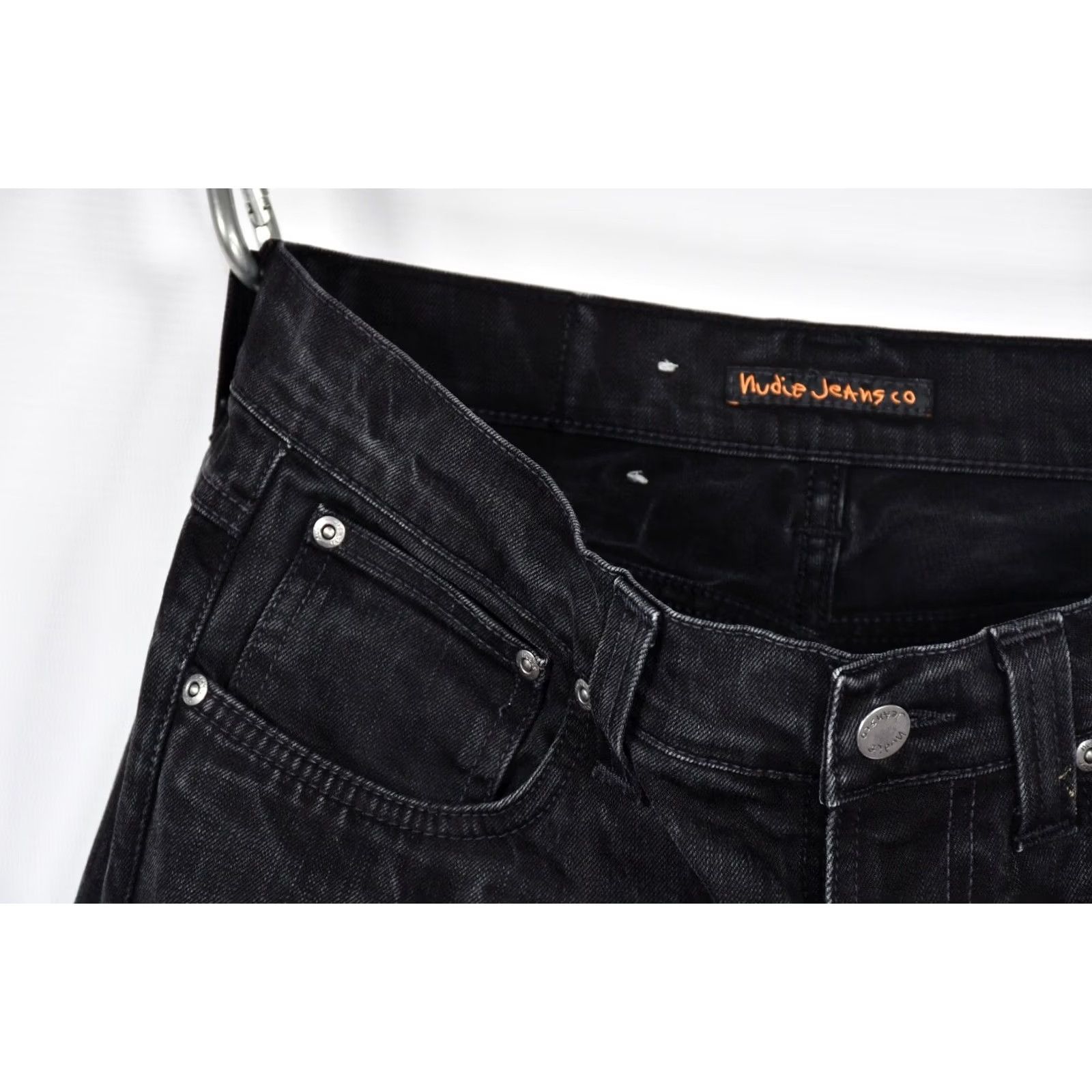 Nudie Jeans Nudie Jeans Lean Dean Dry Black Men's Jeans W32/L32 Skinny Classic 99%Cotton 1%Elastane Inseam 32 Black 2000s Vintage No N/A Size US 32 / EU 48 - 7 Thumbnail