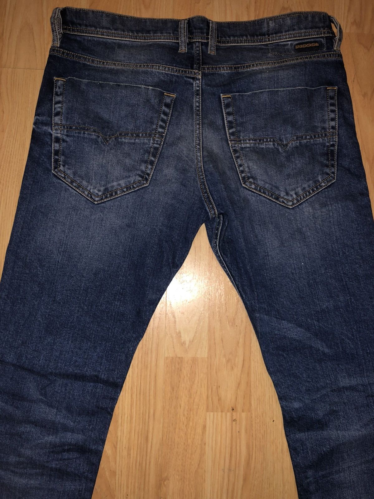 Diesel Diesel Tepphar Distressed Slim Carrot Jeans - Size 30 Size US 30 / EU 46 - 6 Thumbnail