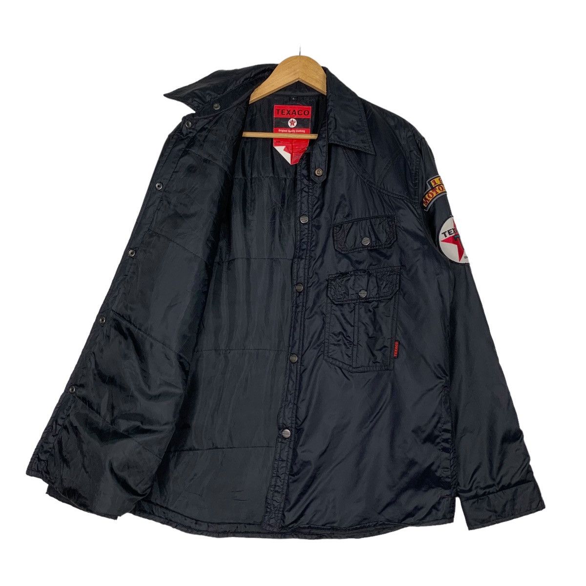 Japanese Brand TEXACO Motorcycle Multipocket Button Jacket #0963-C43 Size US L / EU 52-54 / 3 - 9 Thumbnail