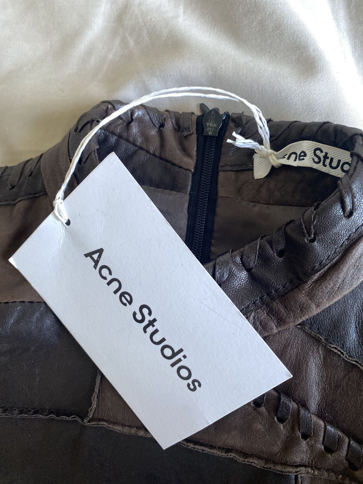 Acne Studios Acne Studios Spring Summer//22 Leather Dress Acne Studios Size XS / US 0-2 / IT 36-38 - 4 Thumbnail