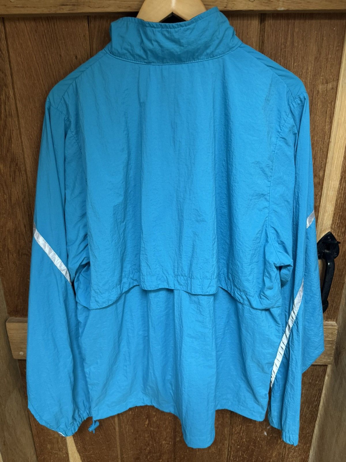 Nike Vintage 90s Nike Reflective Windbreaker Jacket – Blue –Large Size US L / EU 52-54 / 3 - 10 Thumbnail