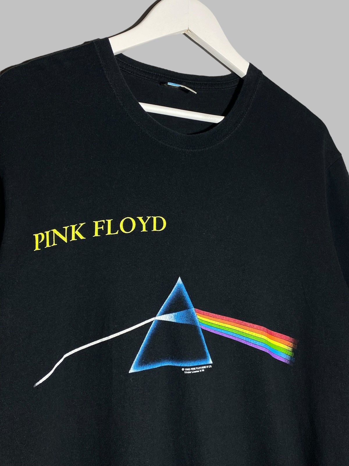 Band Tees 1992 PINK FLOYD DARK SIDE TEE VINTAGE BAND SHIRT GRAIL Size US L / EU 52-54 / 3 - 3 Thumbnail