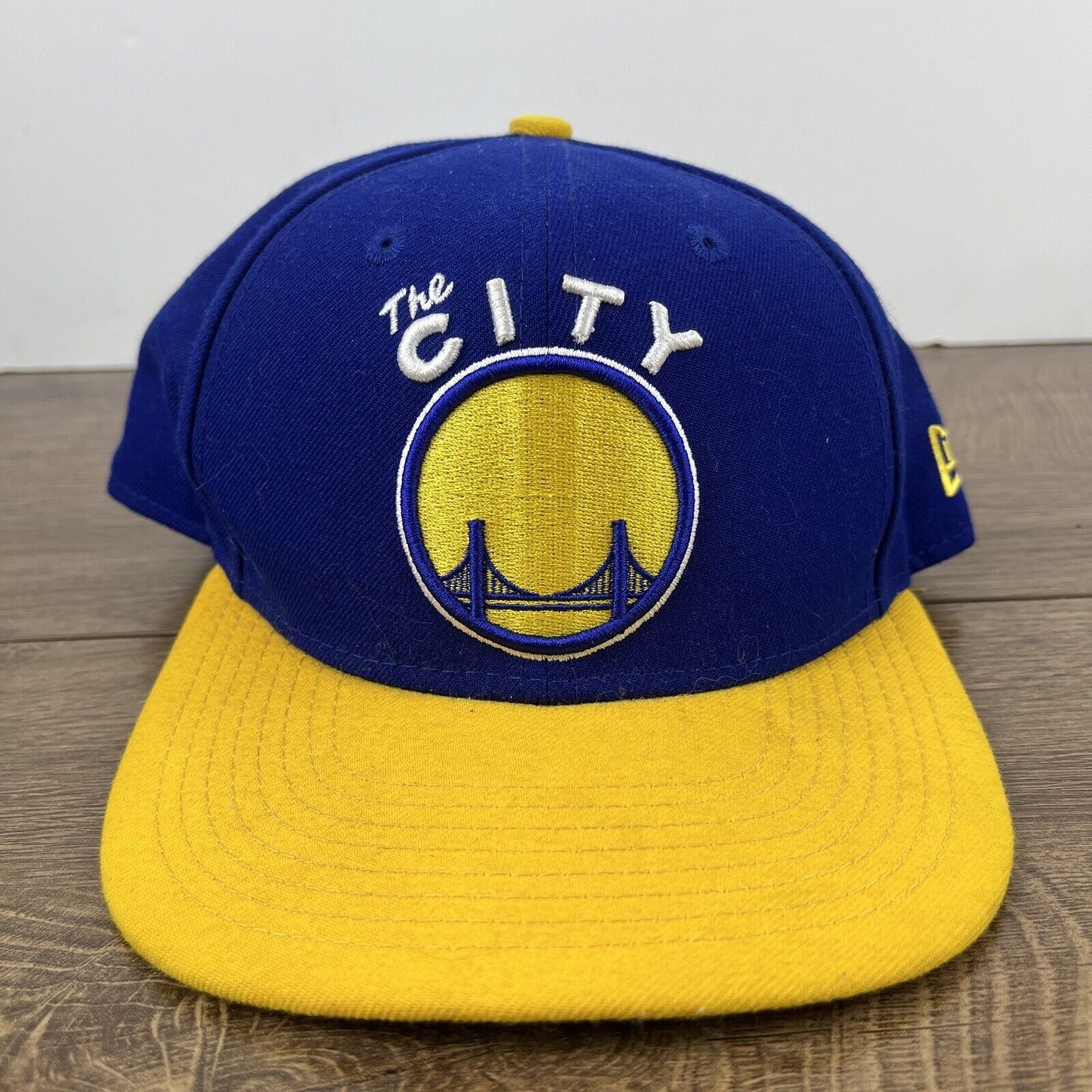 New Era Golden State Warriors Hat New Era Snapback Hat Adjustable 9F Size ONE SIZE - 3 Thumbnail