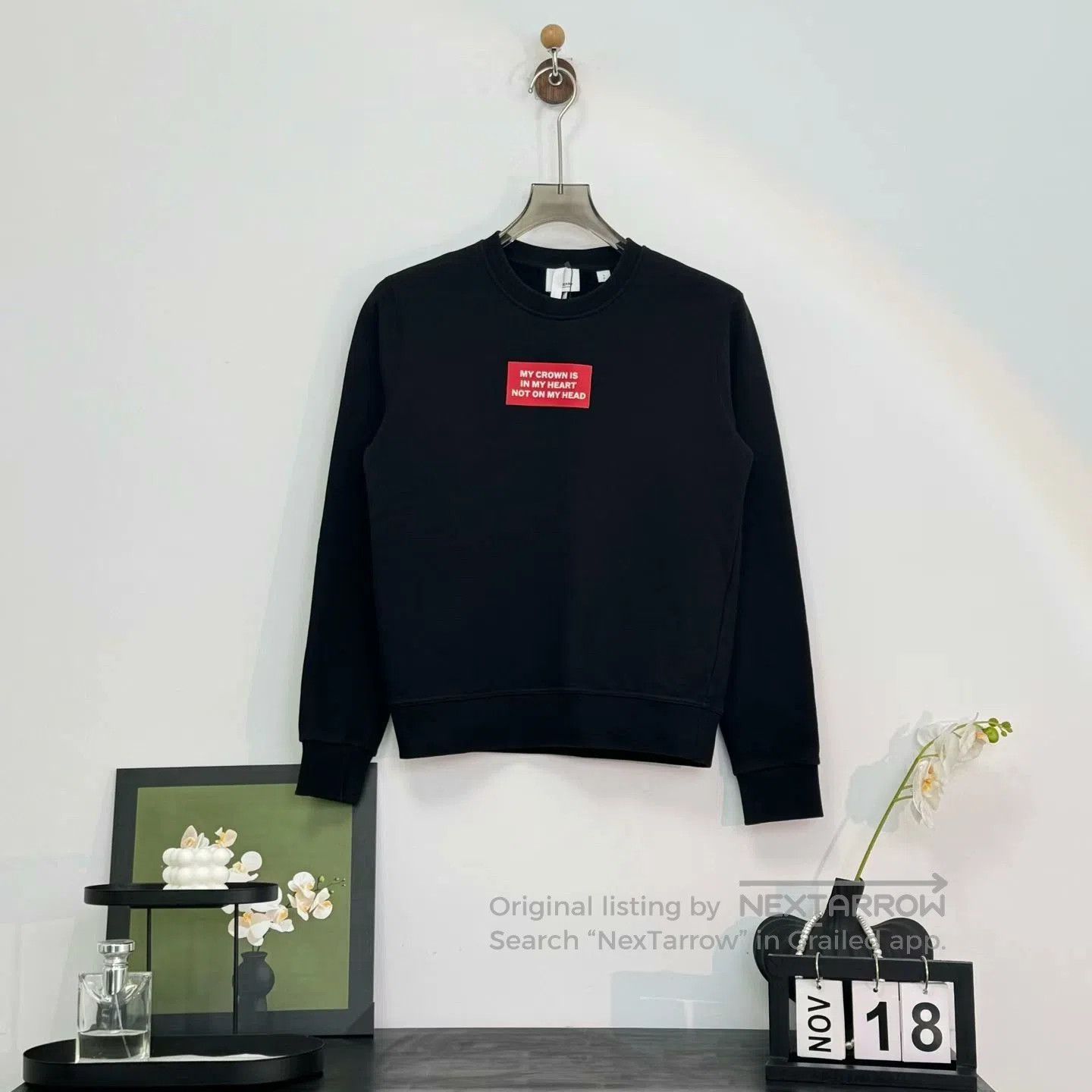 Burberry burberry front and back logo sweatshirt size s. Size US S / EU 44-46 / 1 - 1 Thumbnail