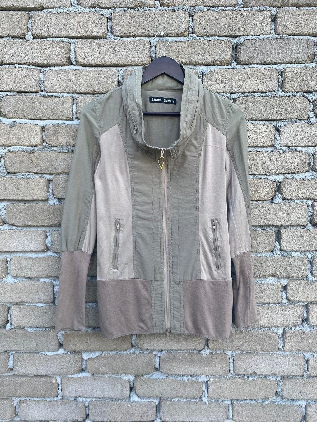 5351 POUR LES FEMMES 5351 Pour Les Femmes Zipper Jacket With Hoodie Size XS / US 0-2 / IT 36-38 - 2 Thumbnail