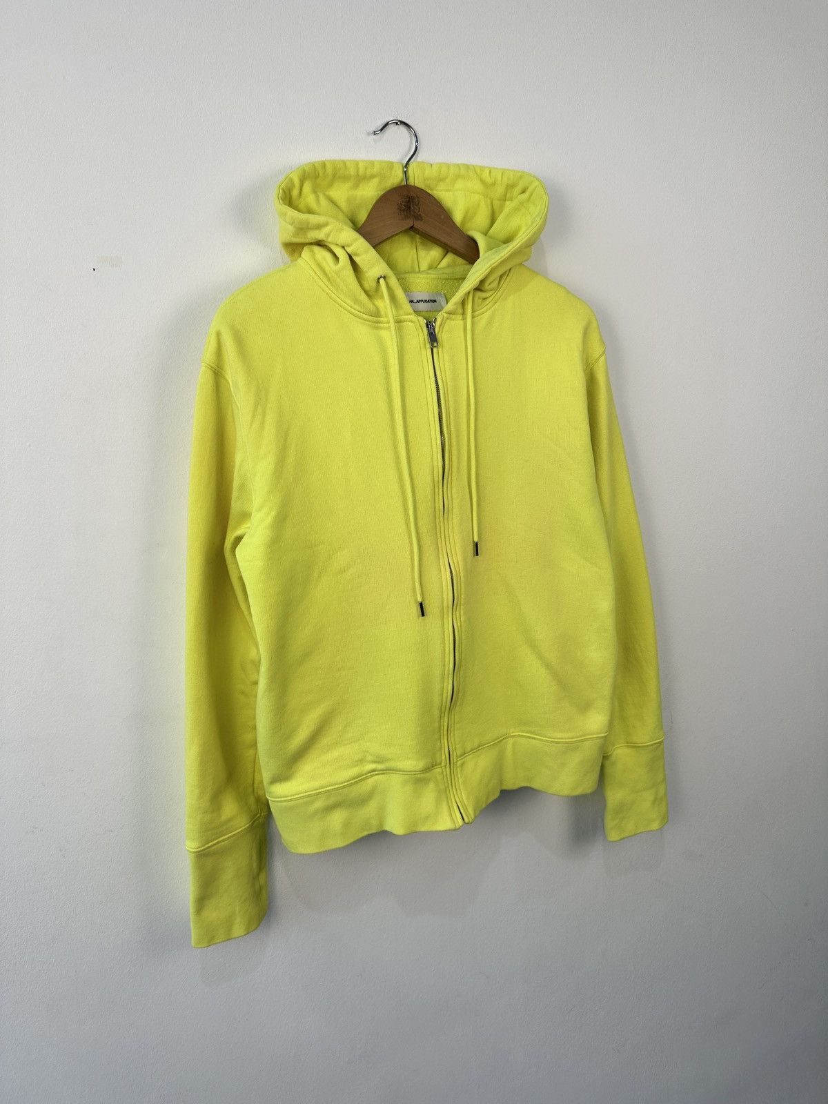 Other A_PLAN_APPLICATION Full Zip Hoodie Neon Yellow Raccagni Zip Size US XS / EU 42 / 0 - 2 Thumbnail