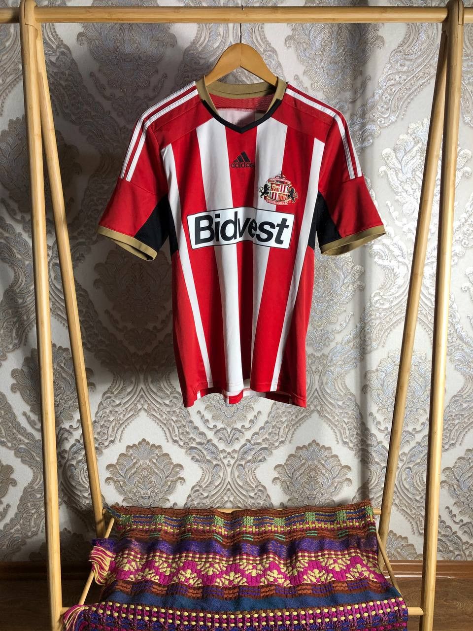 Adidas Vintage Adidas FC Sunderland England Soccer Jersey Retro Y2K Size US M / EU 48-50 / 2 - 1 Thumbnail