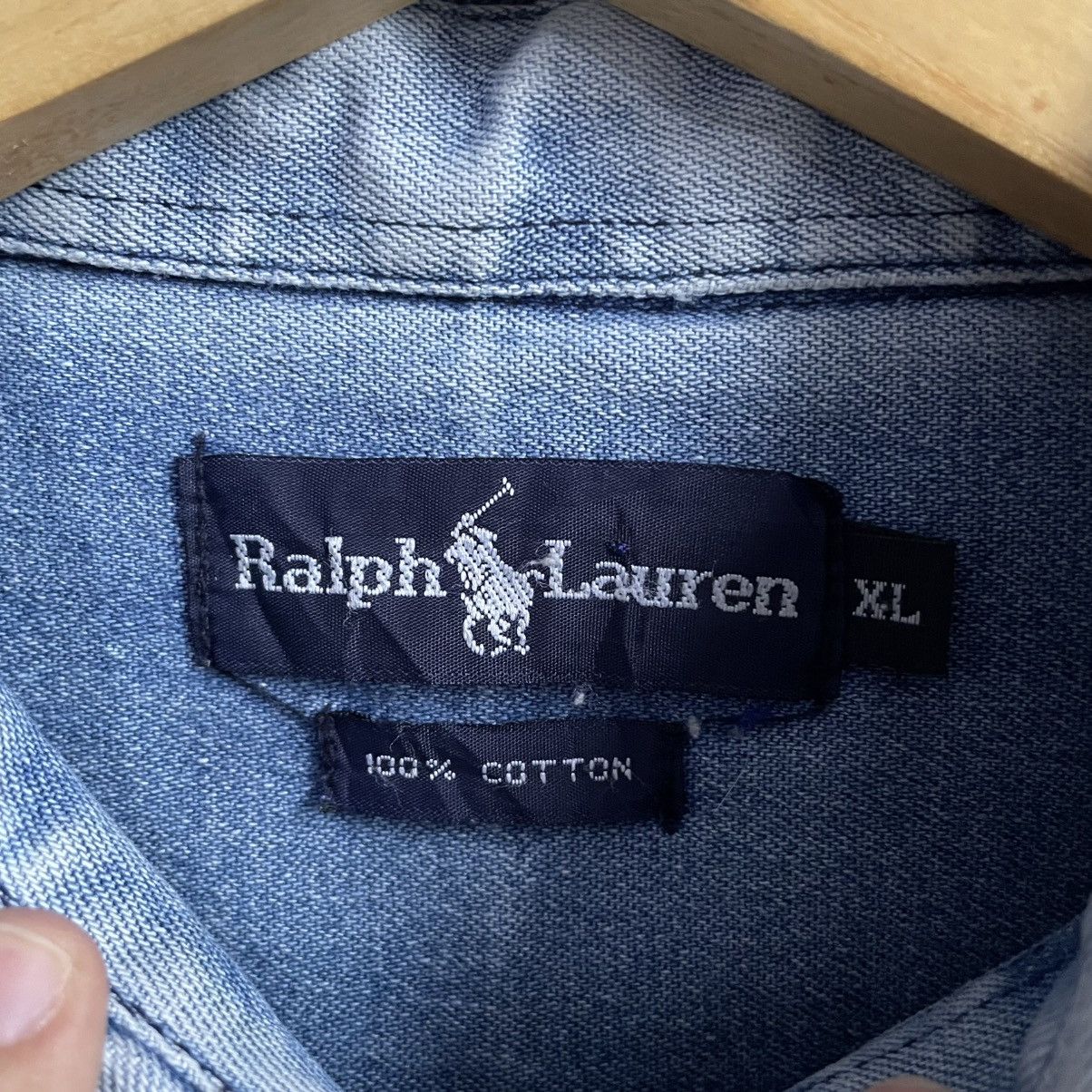 Polo Ralph Lauren × Ralph Lauren Polo Ralph Lauren Button Up Shirt Size US XL / EU 56 / 4 - 3 Thumbnail