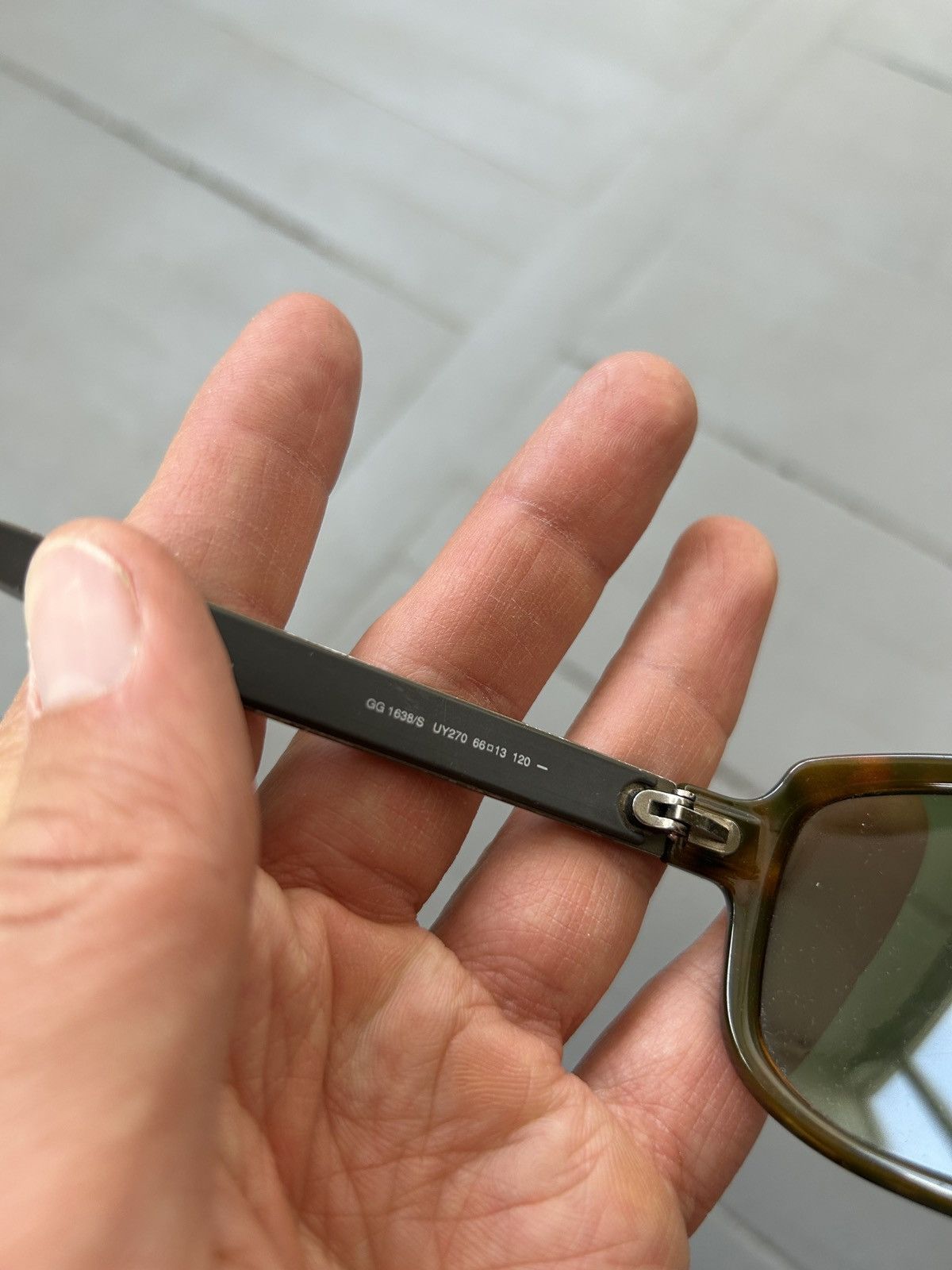 Gucci Gucci glasses vintage leo Size ONE SIZE - 7 Thumbnail