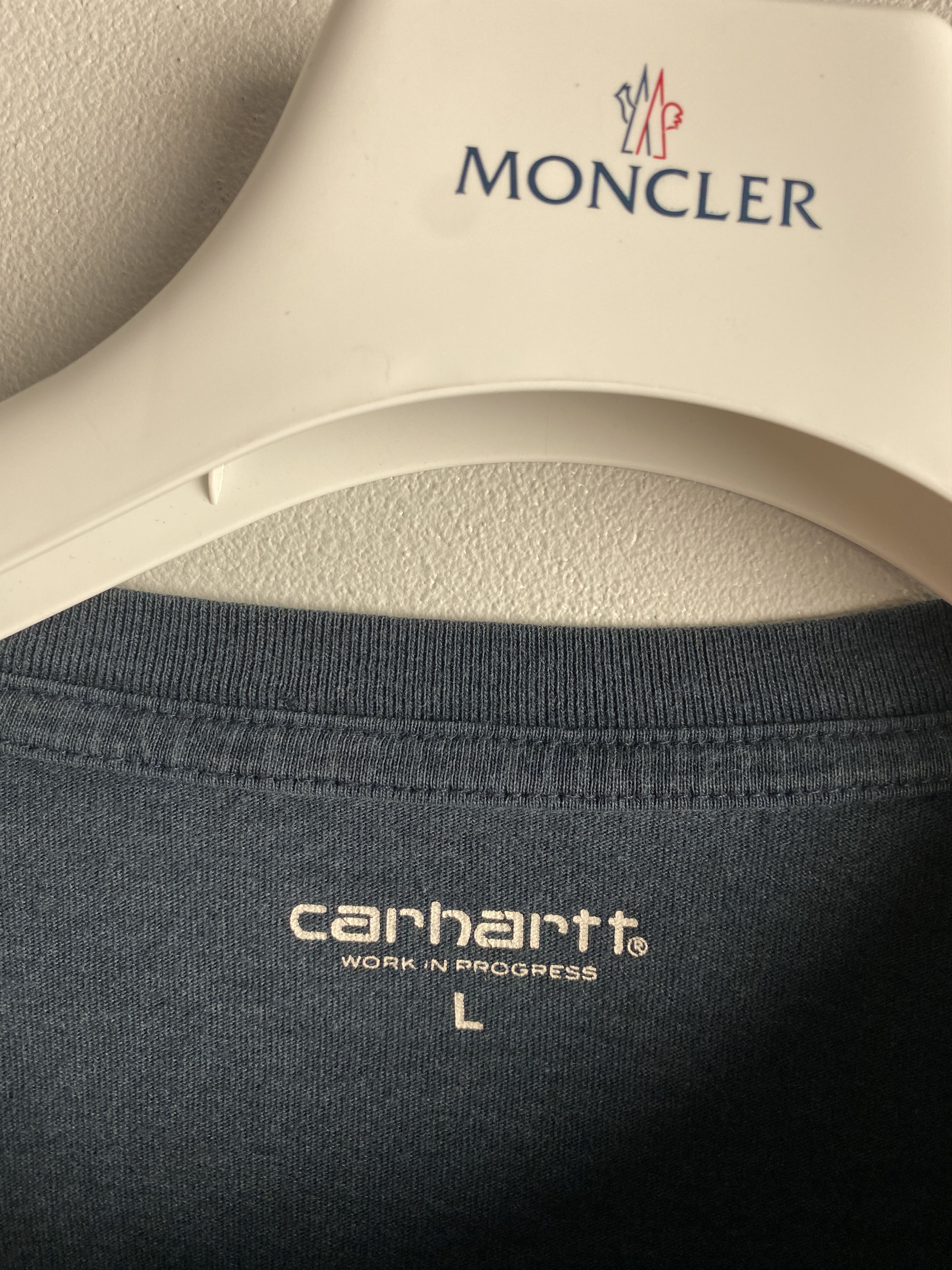 Carhartt Wip Carhartt Long sleeve pocket t-shirt tee small logo skate rap Size US L / EU 52-54 / 3 - 3 Thumbnail
