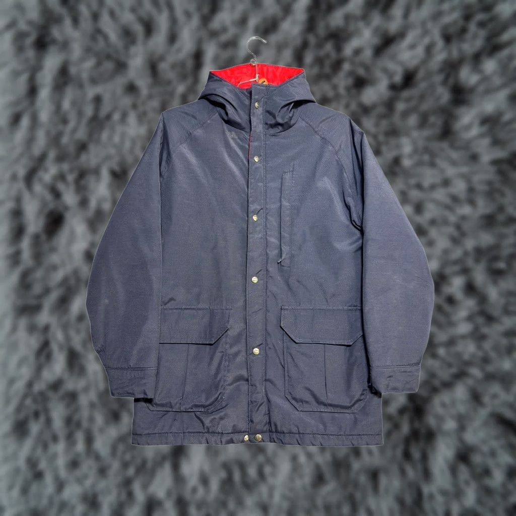 Vintage Woolrich Mens L Blue Gore Tex Vtg USA Made Insulated Zip Front Jacket Parka Size US L / EU 52-54 / 3 - 1 Thumbnail