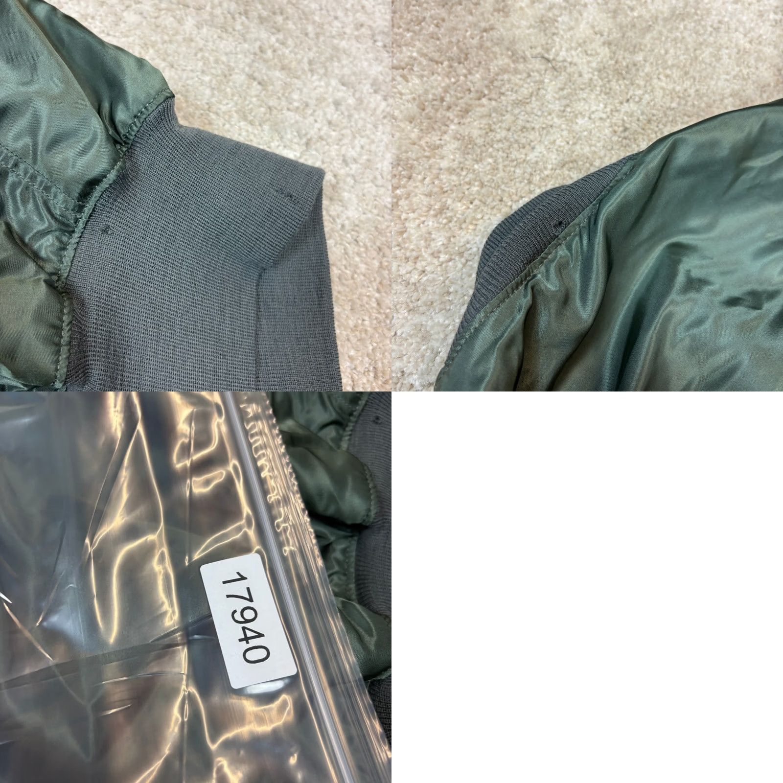 Vintage VINTAGE Grand Crew 70s L2-B Jacket Military Air Force Large Mens Green Size US L / EU 52-54 / 3 - 9 Thumbnail