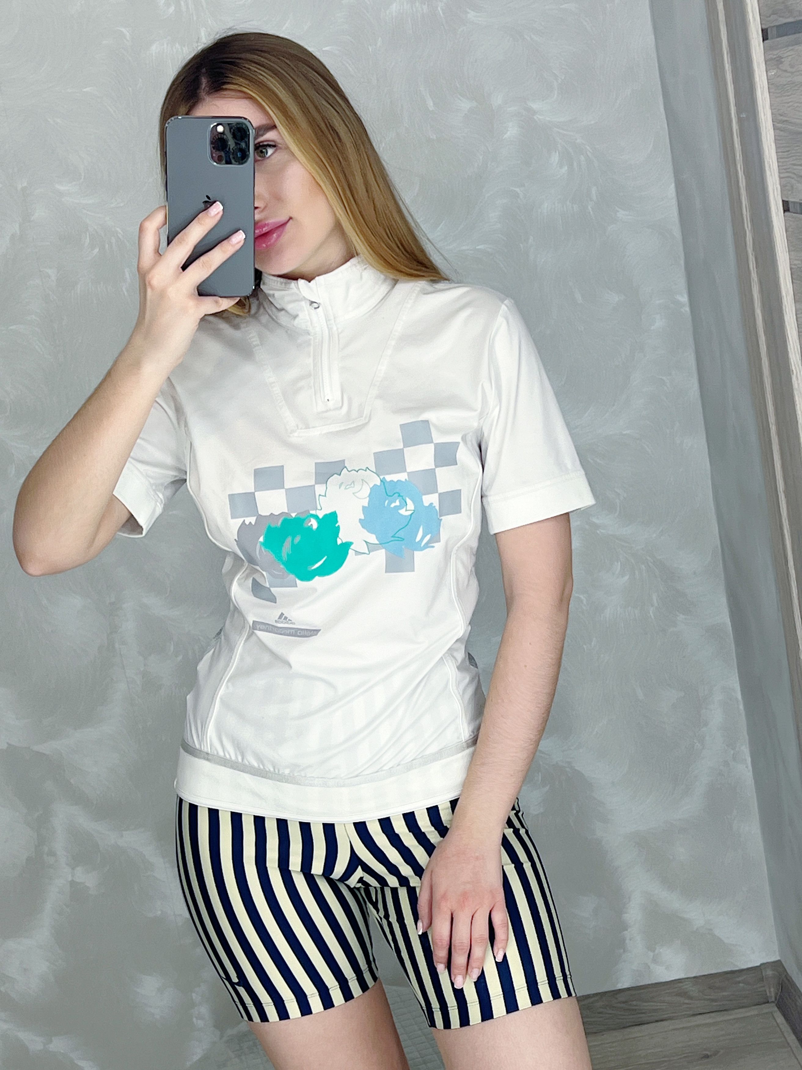 Adidas × Stella McCartney Adidas x Stella McCartney Cycling Jersey Womens / Ladies Size M / US 6-8 / IT 42-44 - 13 Thumbnail