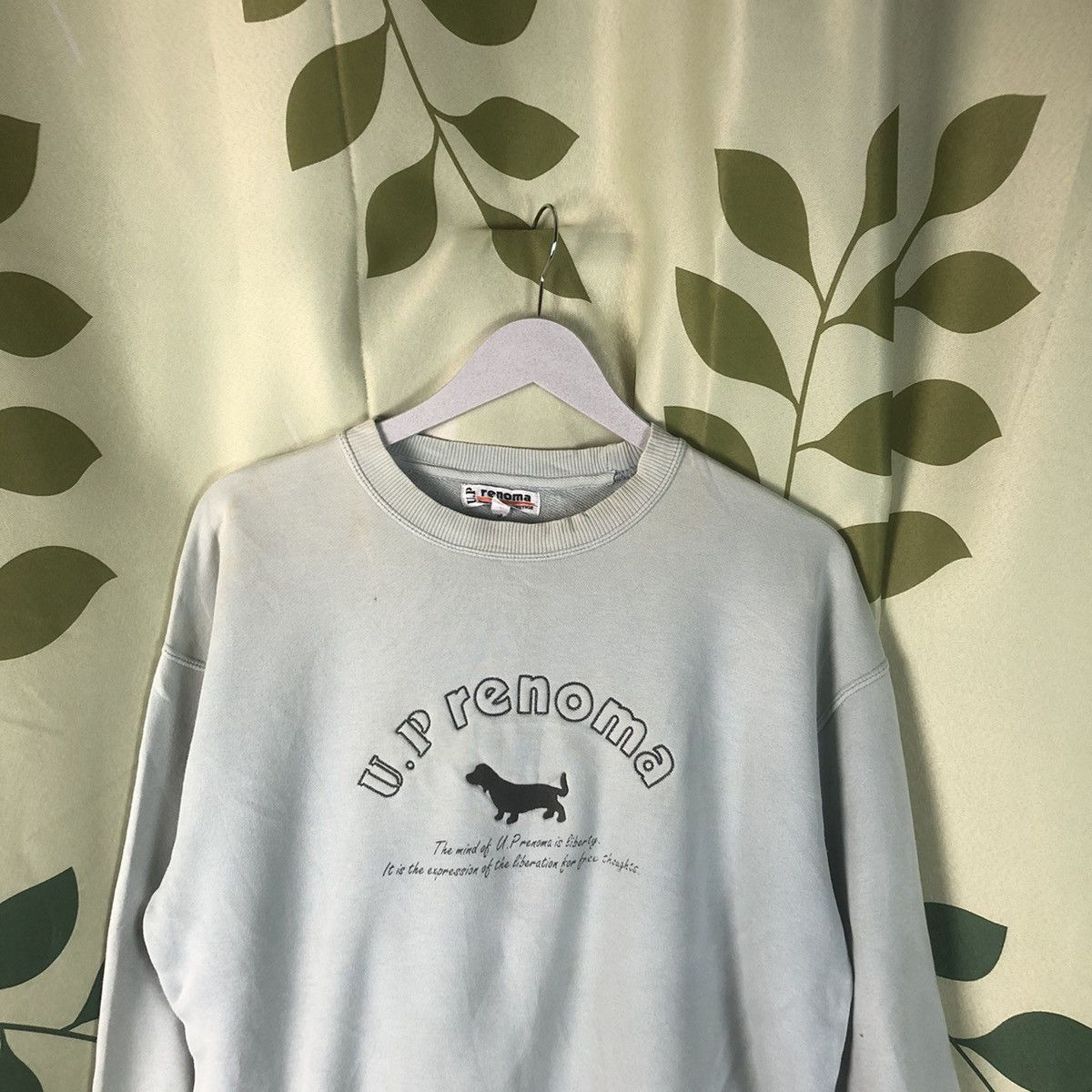 Renoma U.P Renoma vintage Mint Sweatshirt #7435 Size US L / EU 52-54 / 3 - 2 Thumbnail
