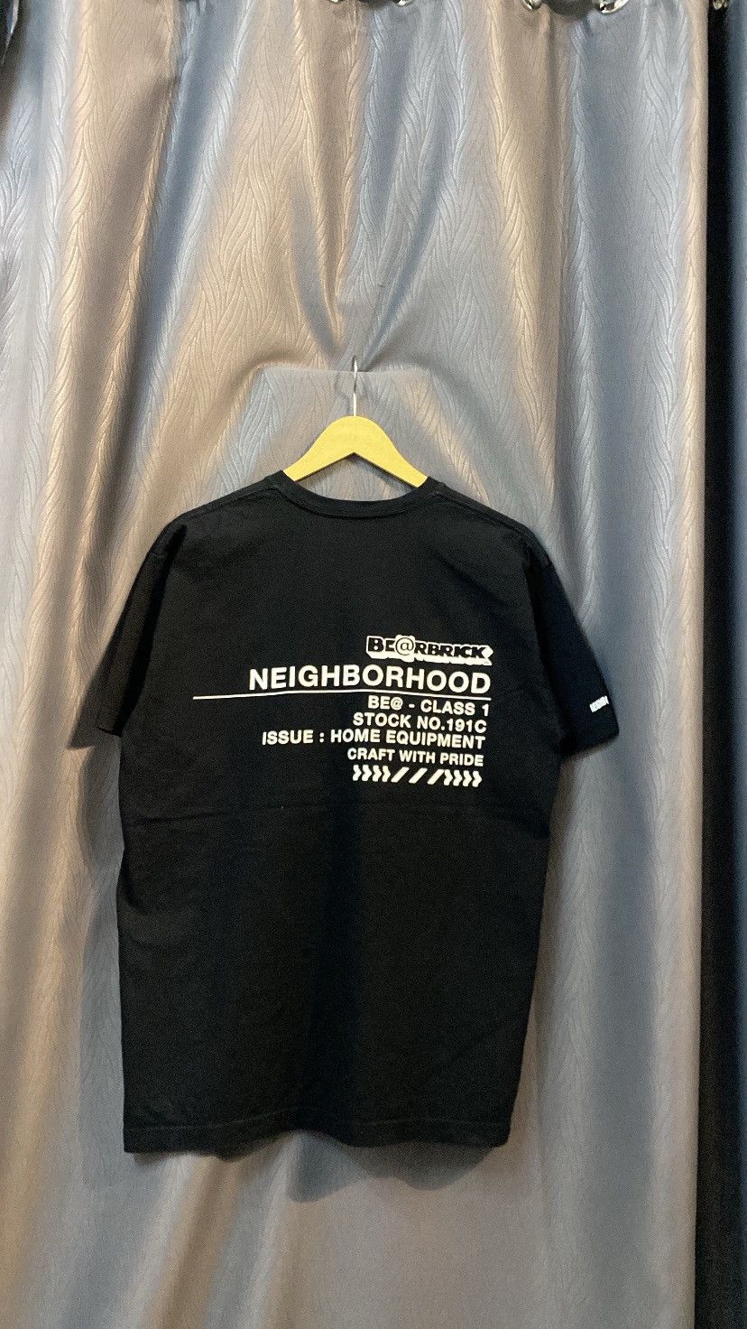 Japanese Brand × Neighborhood Neighborhood X Bearbrick Distress Tshirt Japan Size US L / EU 52-54 / 3 - 2 Thumbnail