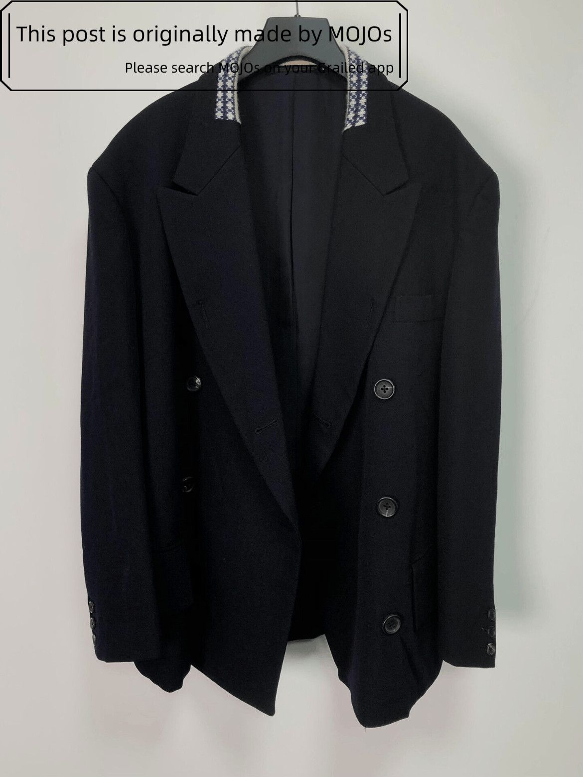Yohji Yamamoto 95AW Ethical Neck Jacket mojo21211021