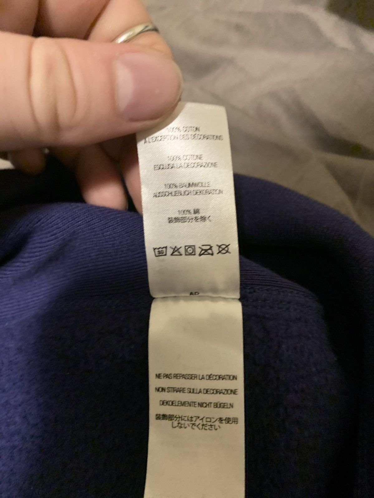 Supreme Box Logo Indigo/Mid blue/purple Size US XL / EU 56 / 4 - 8 Thumbnail