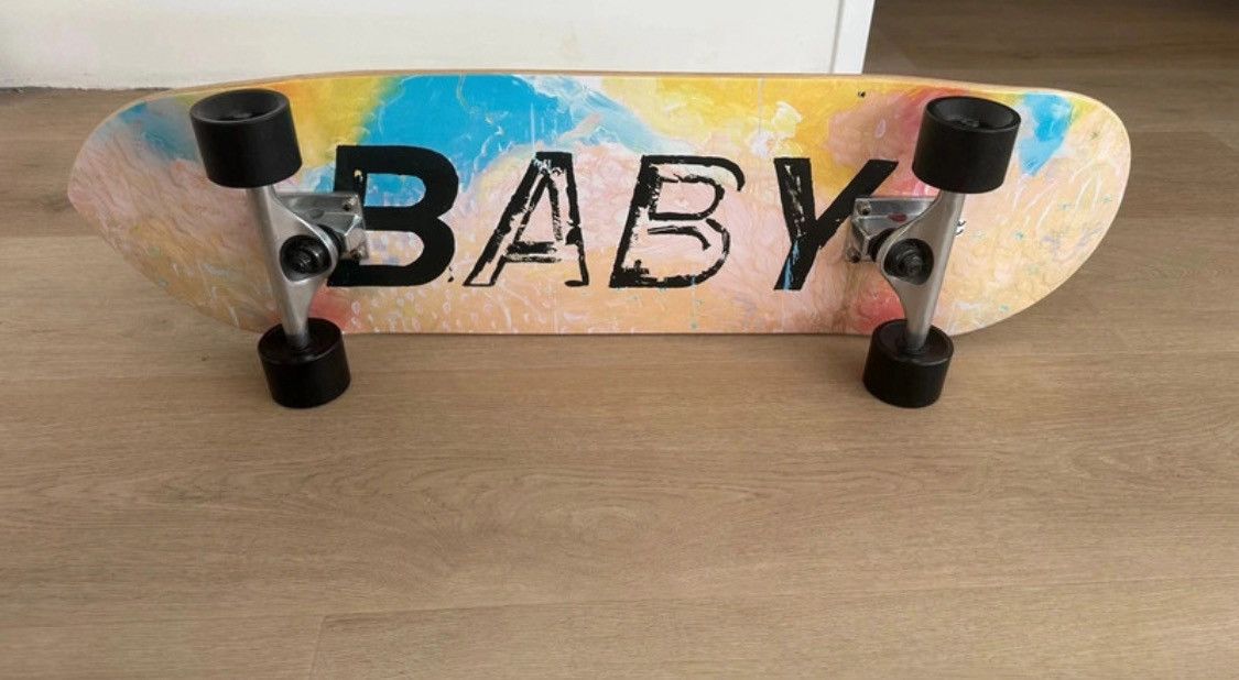 Hedi Slimane × Saint Laurent Paris RARE SS16 SURF SOUND "BABY" MULTICOLOUR SKATEBOARD Size ONE SIZE - 1 Thumbnail