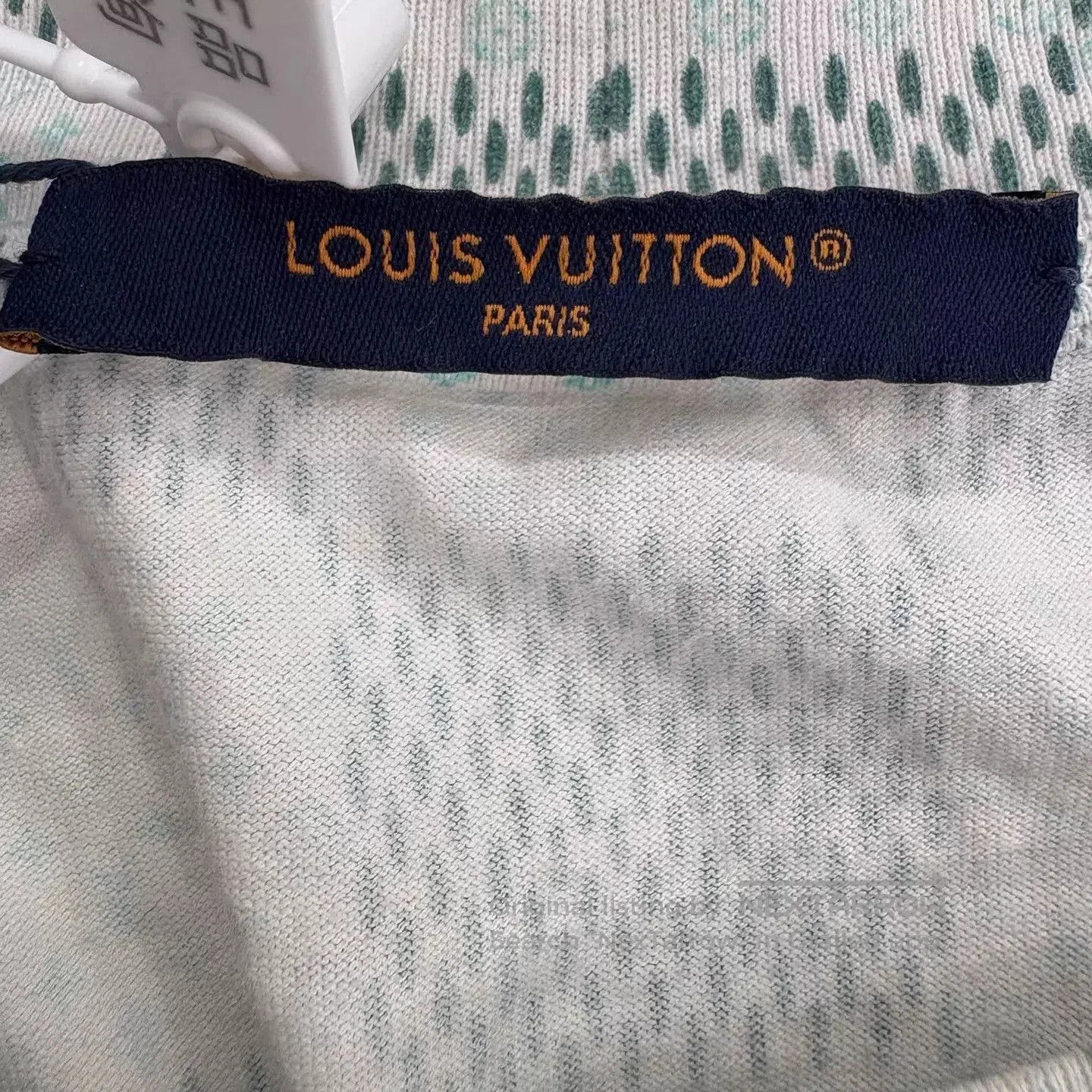 Louis Vuitton Checkered Short Sleeve T-Shirt. Size US XXL / EU 58 / 5 - 3 Thumbnail