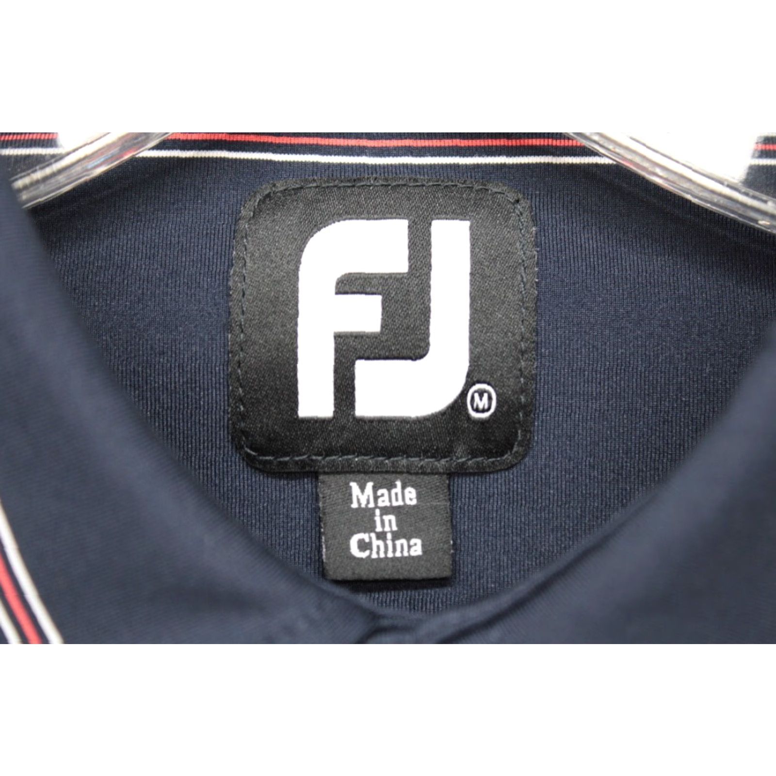 Vintage FJ Foot Joy Golf Polo Shirt Men’s Medium Dark Navy Crown Colony Stripes Shirt Polo Golf Striped City Preppy Logo Belt? Size US M / EU 48-50 / 2 - 4 Thumbnail