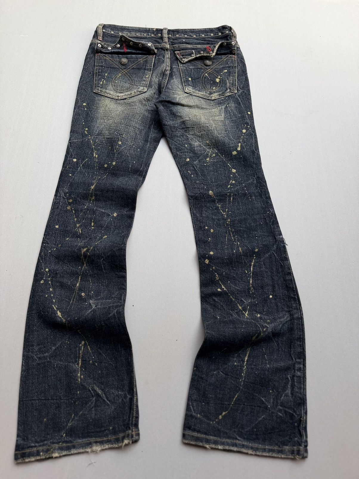 Japanese Brand Lagust flare jeans Size US 27 - 5 Thumbnail