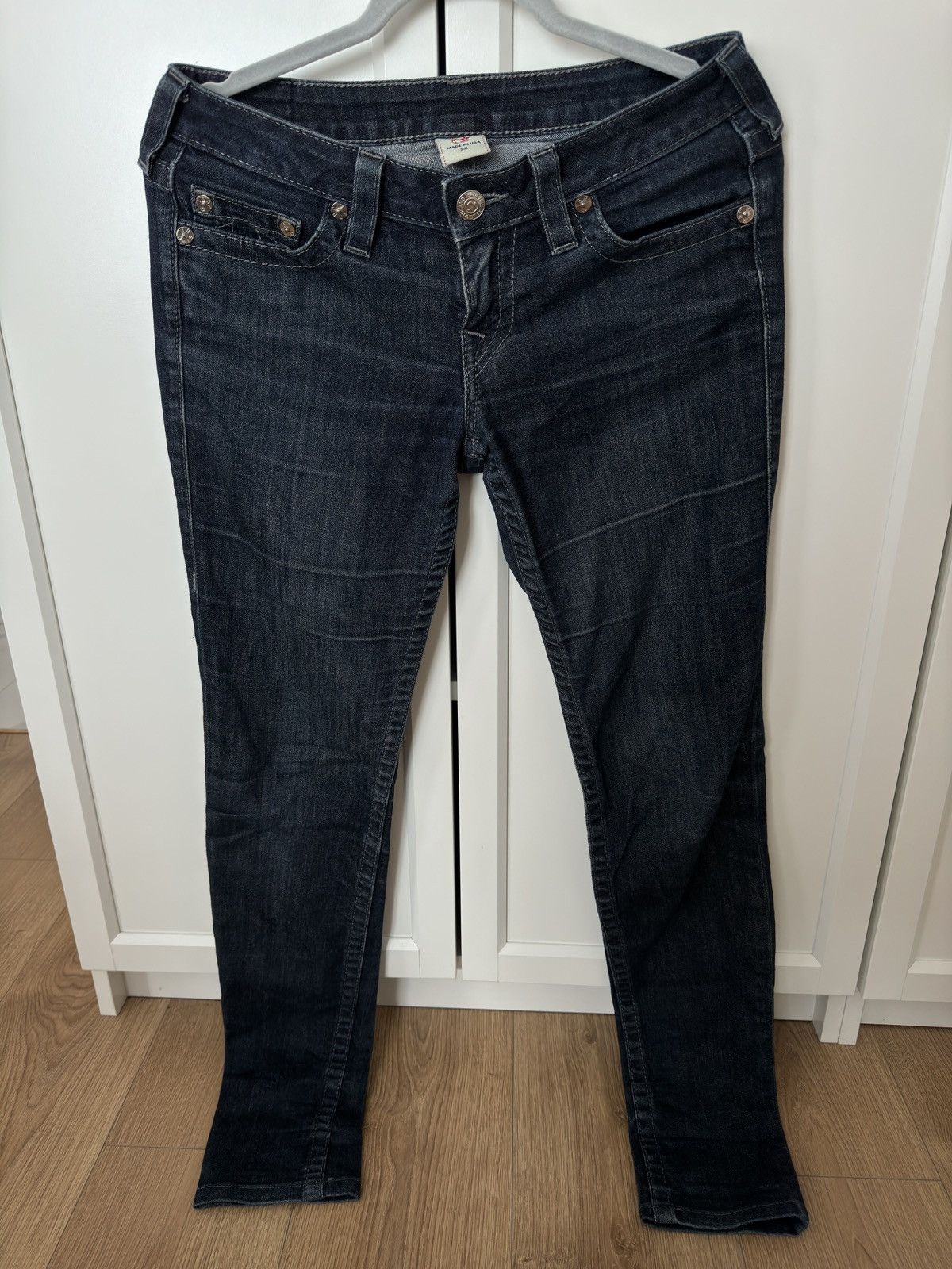 True Religion True Religion skinny jeans rhinestones USA pants denim Size US 28 / EU 44 - 4 Thumbnail