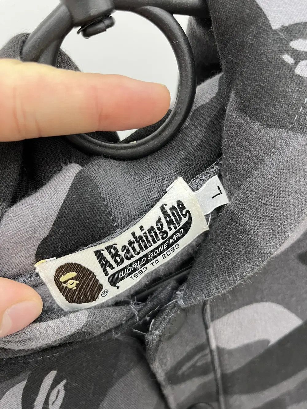 Bape Bape A Bathing Ape Full Camo Bomber Hoodie Size US L / EU 52-54 / 3 - 2 Thumbnail