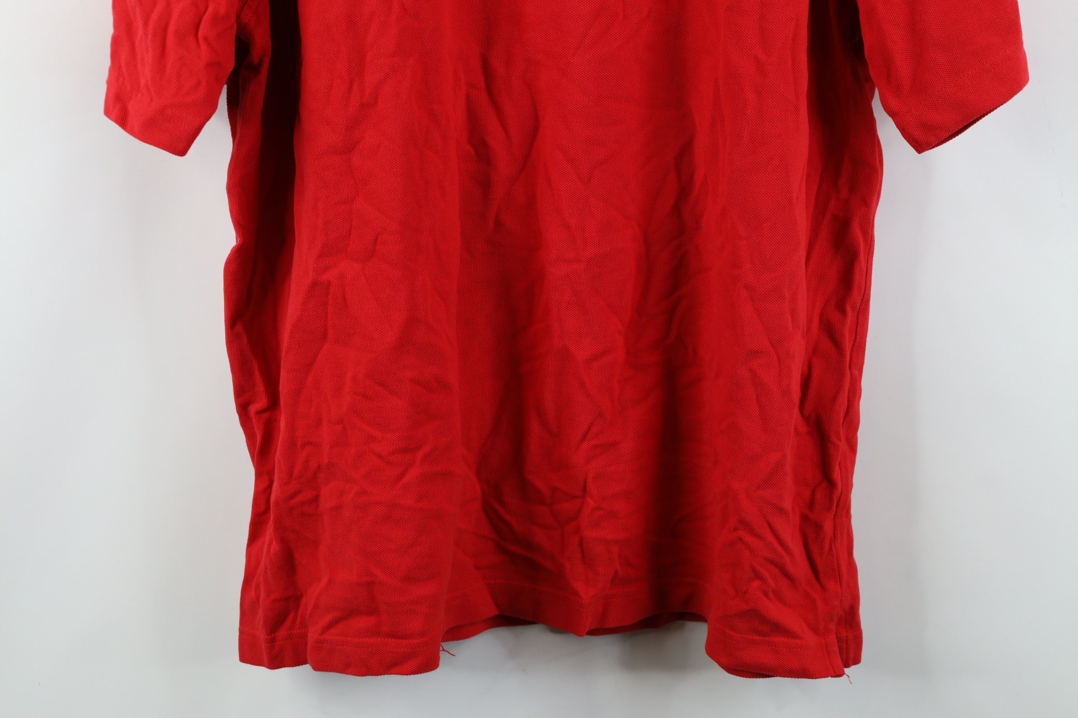Apple Vintage Apple Company Apple Logo Thermal Knit T-Shirt Red Size US XXL / EU 58 / 5 - 11 Thumbnail