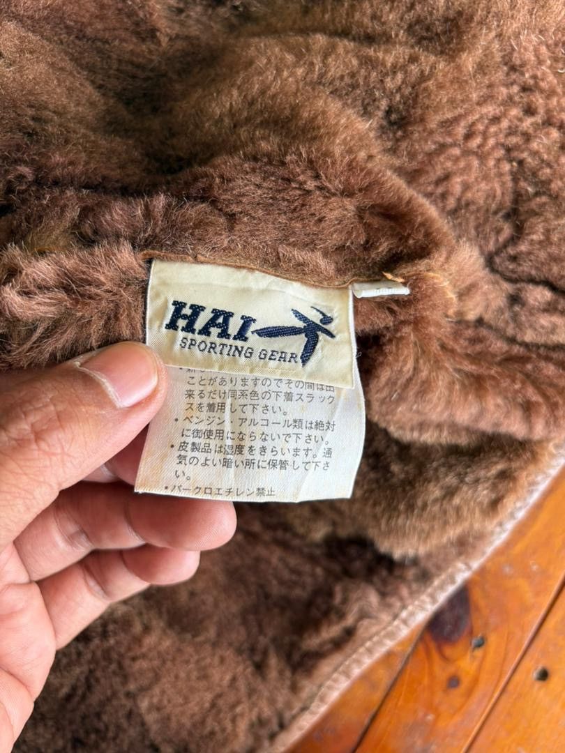 Issey Miyake Rare Item!! Hai Sporting Gear Leather Fur Jacket Design Size US M / EU 48-50 / 2 - 13 Thumbnail