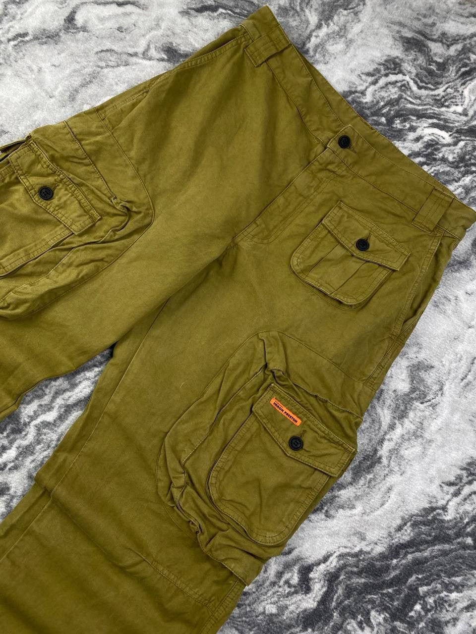 Heron Preston Heron Preston Cargo Pants Men Size XL Green Size US 36 / EU 52 - 4 Thumbnail
