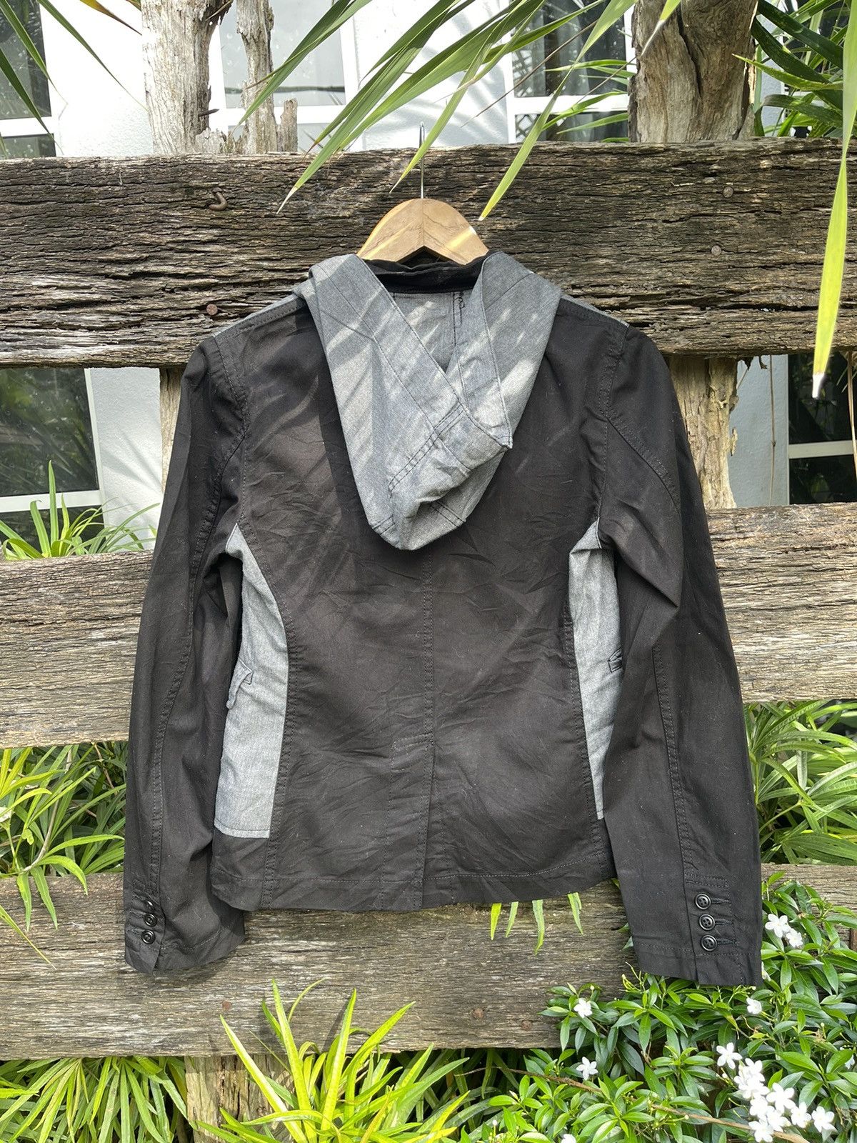 Comme des Garcons Black Comme des Garçons Hybrid Blazer Hoodie AD2011 Size US S / EU 44-46 / 1 - 9 Thumbnail