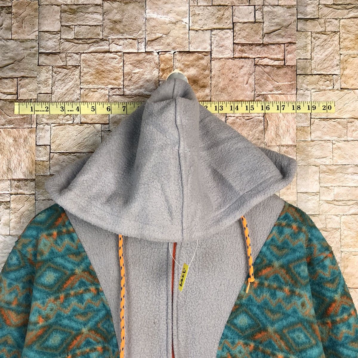DAIWA Timber Line Green Hoodie sweater #A389 Size US XL / EU 56 / 4 - 4 Thumbnail