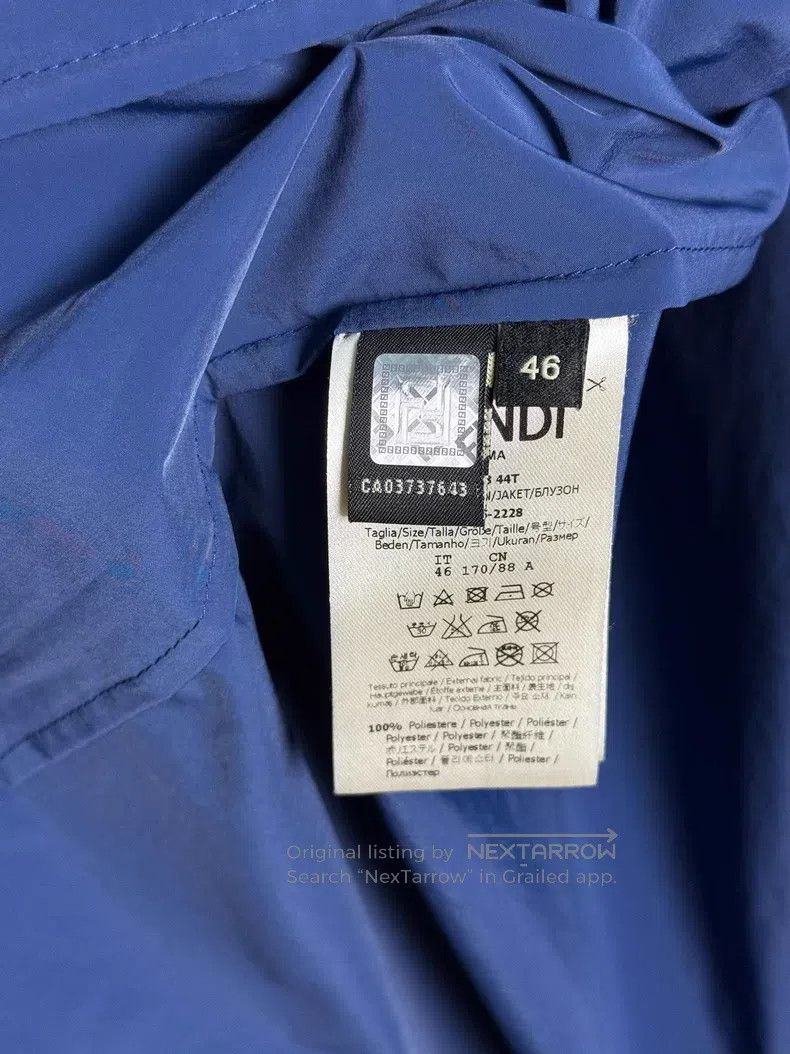 Fendi Fendi Little Monster Jacket, Blue Size US S / EU 44-46 / 1 - 5 Thumbnail