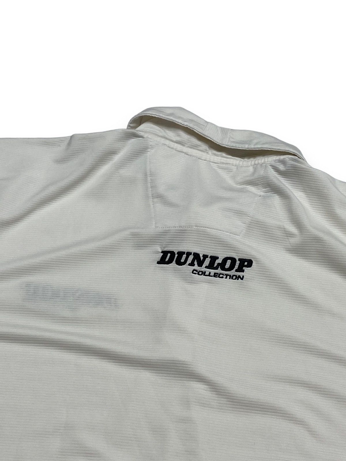 Dunlop Vintage DUNLOP White Polo Shirt Size US M / EU 48-50 / 2 - 6 Thumbnail
