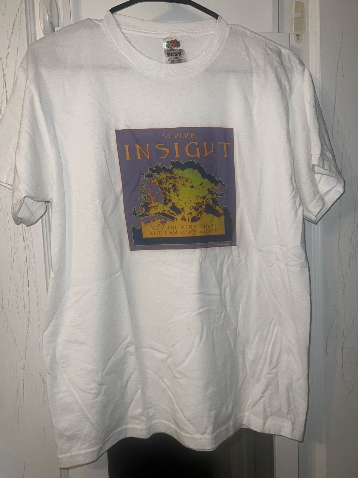 Fruit Of The Loom Vintage art tee 1990s Size US M / EU 48-50 / 2 - 1 Thumbnail