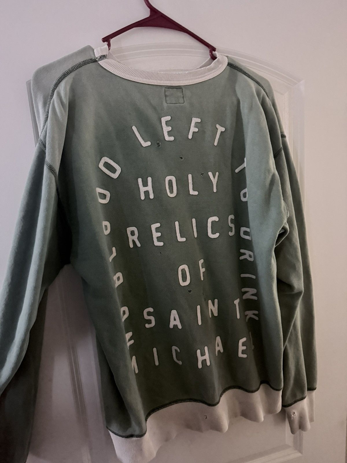 Saint Michael Saint Michael Holy Relics Felt Crewneck Size US M / EU 48-50 / 2 - 2 Thumbnail