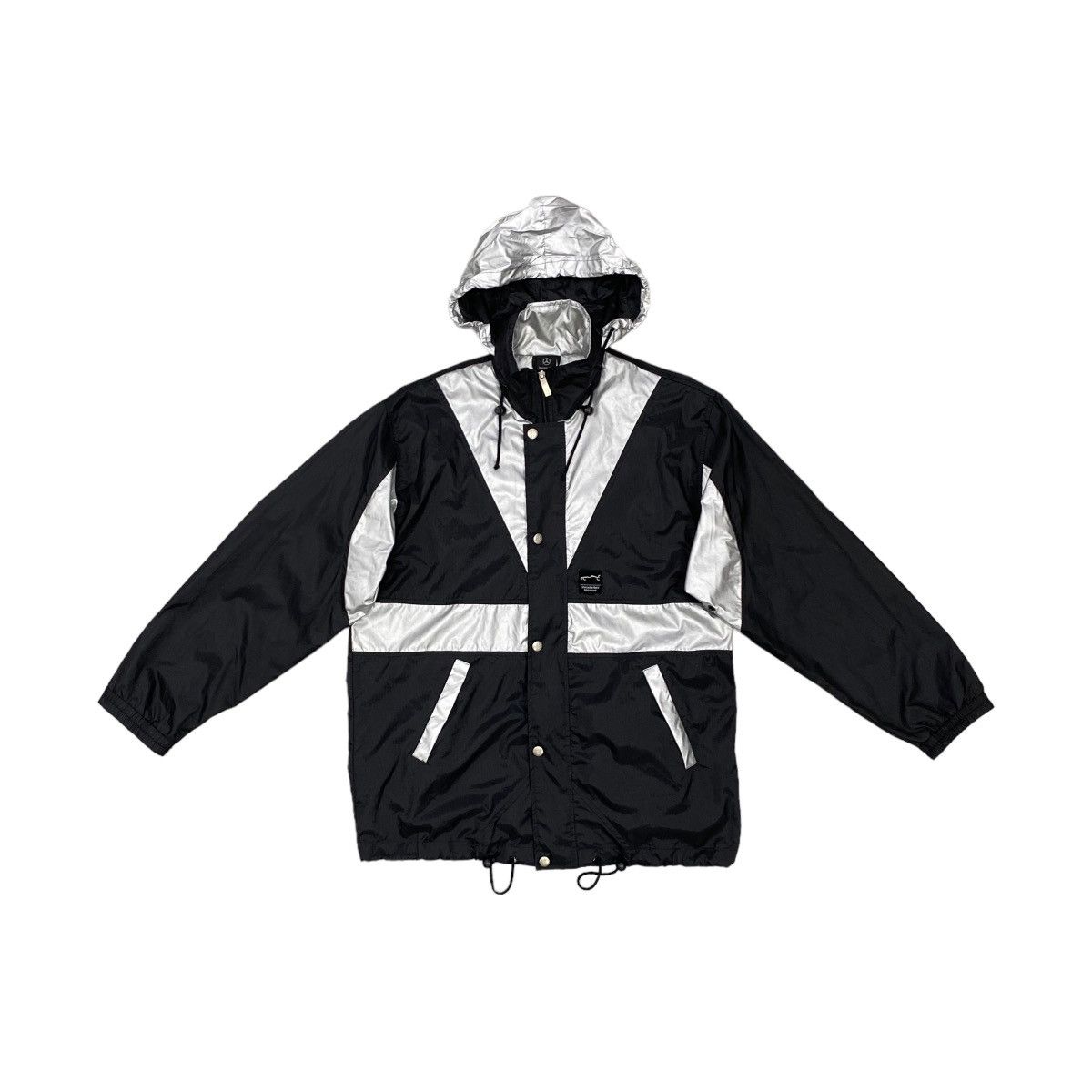 image of Mercedes Benz Motorsport Racing Lightweight Jacket Size Xxl in Black, Men's