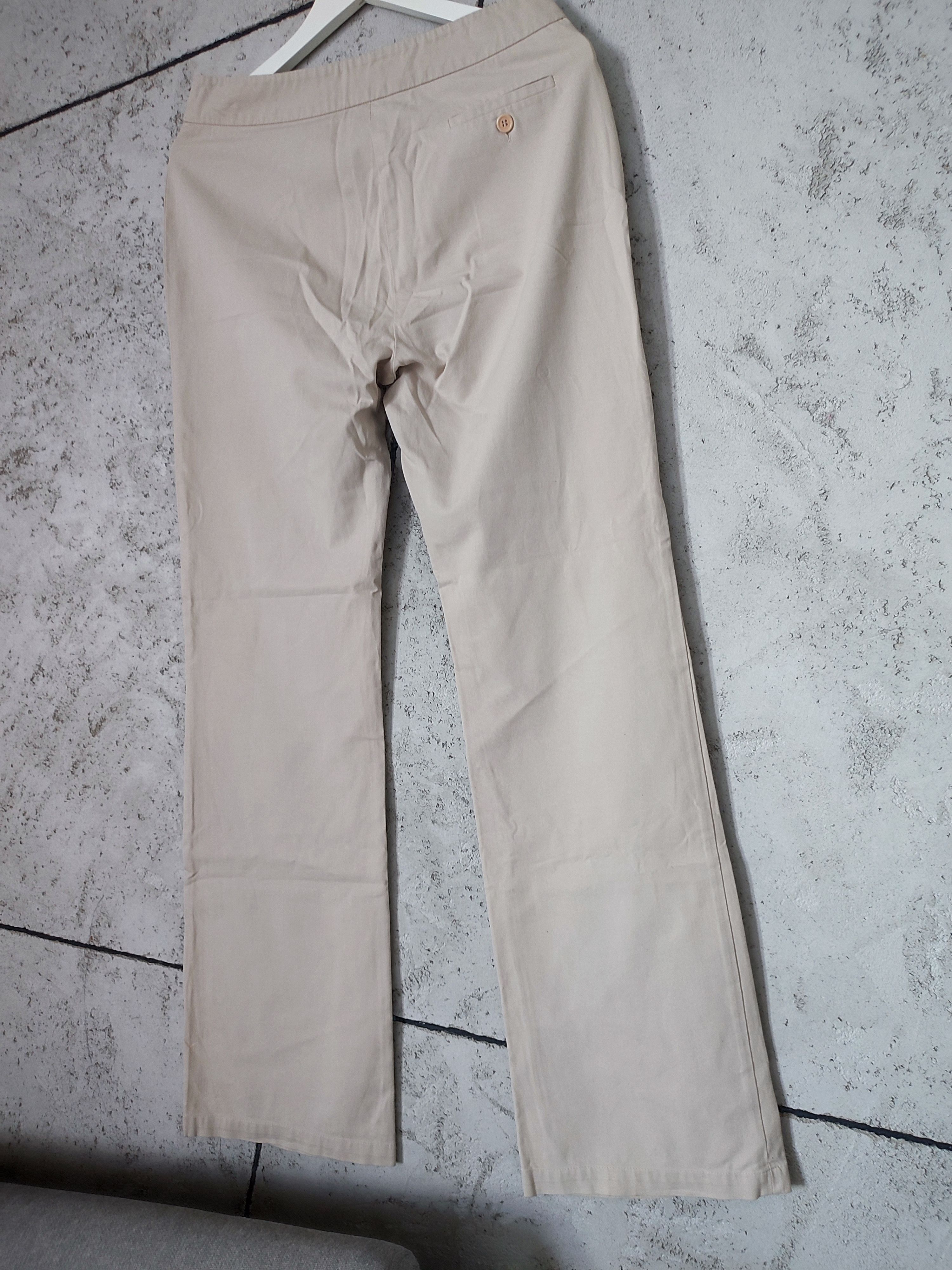 Weekend Max Mara Beige Weekend MaxMara pants, size 40 cotton pants Size 27" / US 4 / IT 40 - 2 Thumbnail