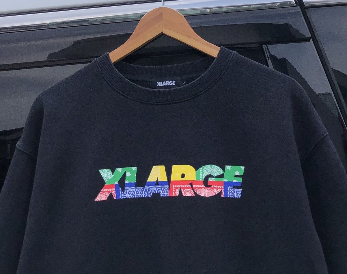 X-LARGE XLARGE PAISLEY STANDARD LOGO CREWNECK SWEATSHIRT Size US L / EU 52-54 / 3 - 6 Thumbnail