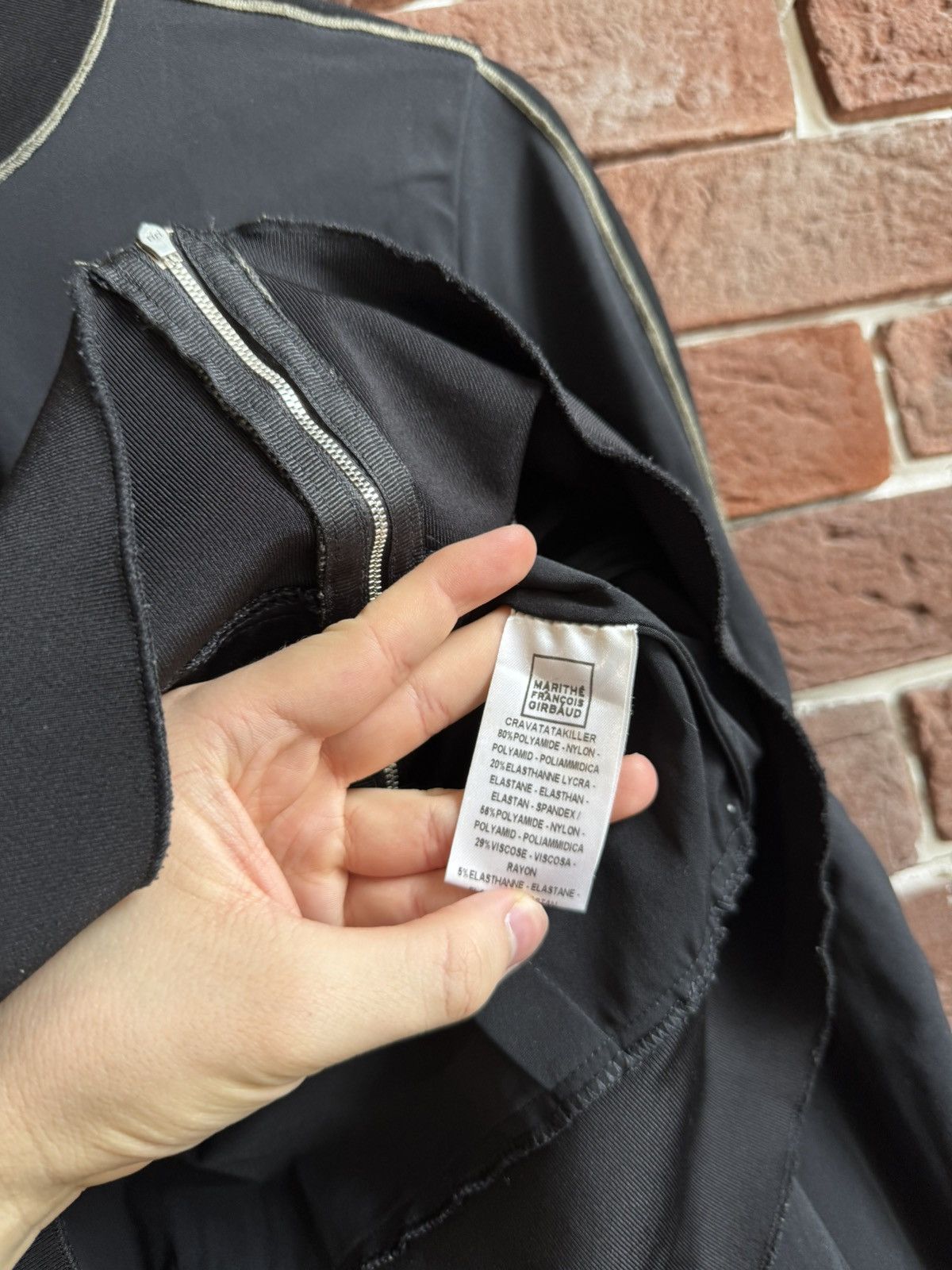 Marithe + Francois Girbaud Vintage Marithe Francois Girbaud Nylon Light Bomber Jacket Size L / US 10 / IT 46 - 7 Thumbnail