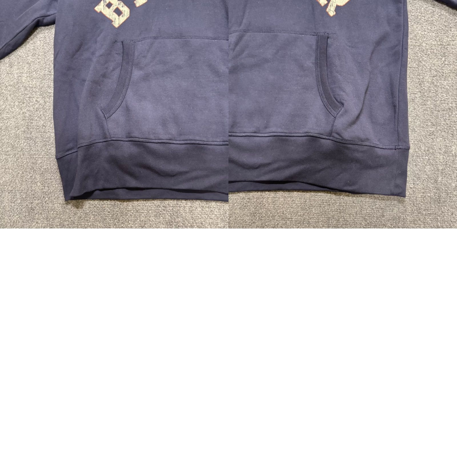 Eddie Bauer VINTAGE Y2K Eddie Bauer Hoodie Pullover Blue Men L Regular Distressed Faded Cotton Blend Size US L / EU 52-54 / 3 - 9 Thumbnail