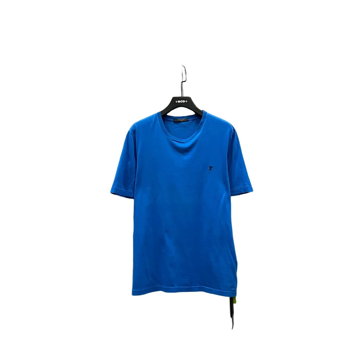 Louis Vuitton Louis Vuitton Blue Embroidered Logo T-Shirt XXL Size US XXL / EU 58 / 5 - 1 Thumbnail