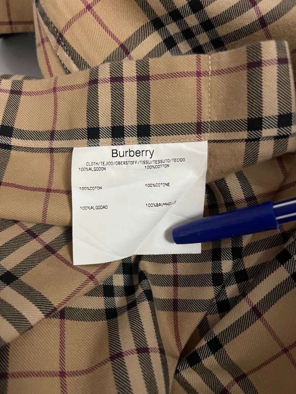 Burberry Burberry Nova Check Shirt Classic Size US M / EU 48-50 / 2 - 12 Thumbnail
