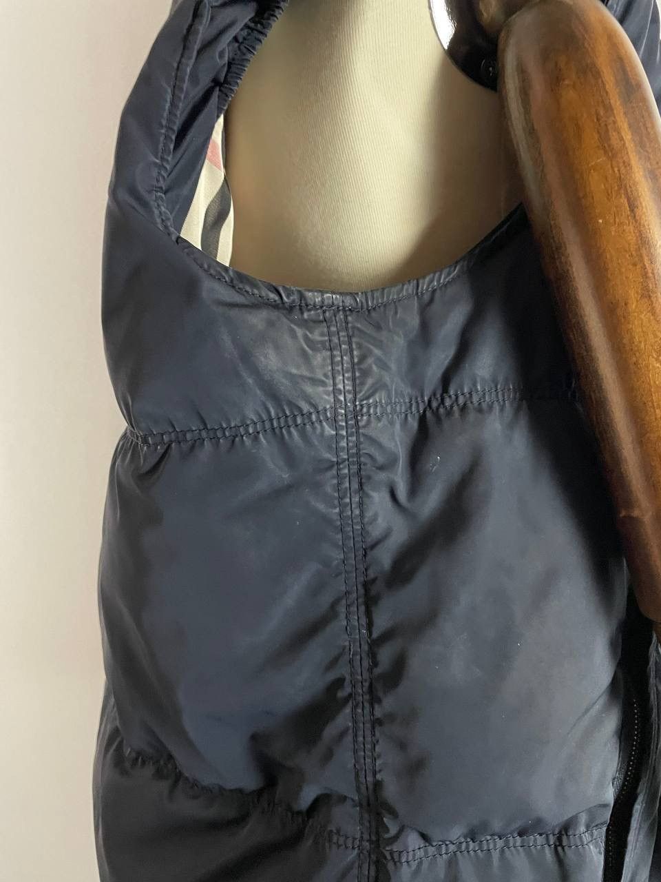 Burberry Burberry Brit Down Vest Navy Jacket Nova Check Size US L / EU 52-54 / 3 - 6 Thumbnail
